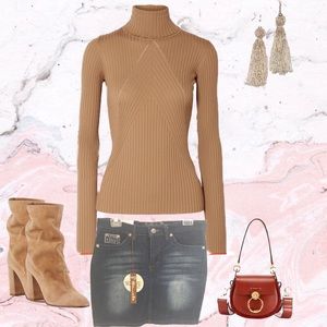 Vintage Denim Mini Skirt NWT